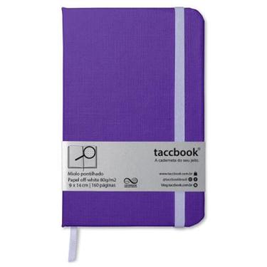 Imagem de Caderneta Pontilhada taccbook Ametista 9x14 Ríg.