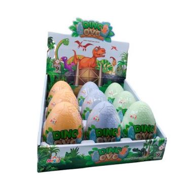 Imagem de Dino Ovo - Caixa com 9 Ovos de Dinossauro Surpresa - Royal Toys