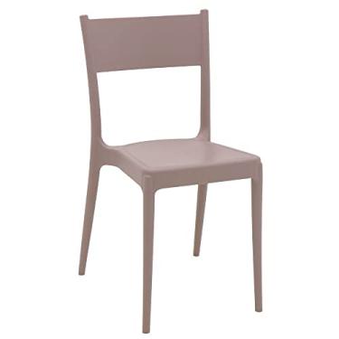 Imagem de Cadeira Tramontina Diana em Polipropileno e Fibra de Vidro Camurça ECO