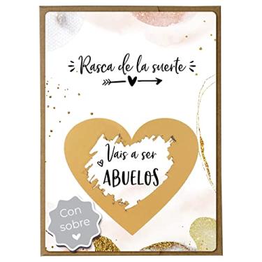 Imagem de Joli Coon Vai ser avós com envelope - anunciar gravidez avós