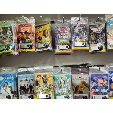 Imagem de Pen Drive com Músicas Gravadas, Pendrive Gravado Diversos Gêneros MPB 1