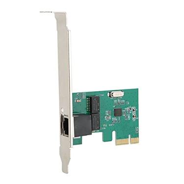 Imagem de Placa LAN Gigabit 8111E para PCs Desktop, Chip Mestre RTL8111E, Placa de Rede 10/100/1000mbps, Controle Full Duplex, Compatível Com WindowsMacLinux, PCIE Banhado a Ouro