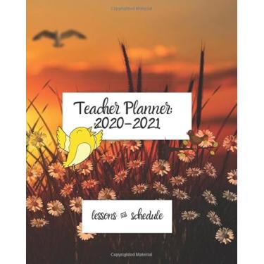 Imagem de Teacher Planner: 2020-2021 Lessons & Schedule: Perfect Size for classroom, online & home-school teachers. Monthly and Weekly spreads, inspirational ... (Inspire Teachers: Planners & Lesson Plans)