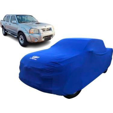 Imagem de Capa Camionete Nissan Frontier 2003 À 2005 Tecido Anti Risco (Azul)