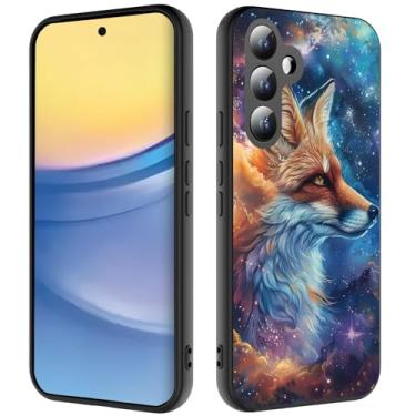 Imagem de VSHSEEOM Capa para Galaxy S24 FE, capa ultrafina de silicone líquido com proteção contra impactos, macia e resistente a arranhões, adequada para Samsung Galaxy S24 FE de 6,7 polegadas 2024, galactic