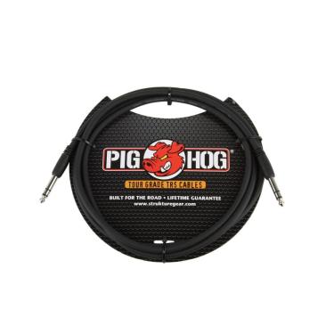 Imagem de Cabo de instrumento Pig Hog 1/4 TRS - 1/4 TRS 1,8 m