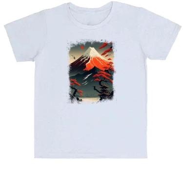 Imagem de Camiseta Infantil Montanha Fugi Japão 2 - Alearts, 12