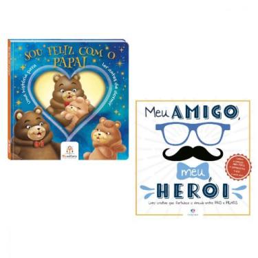 Imagem de Presente dia dos pais - 2 livros infantis : sou feliz com o papai + me