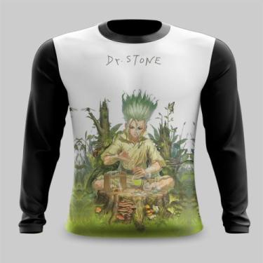 Imagem de Camiseta Manga Longa 10 Senku Ishigami Dr Stone - FABRIQUETA, G