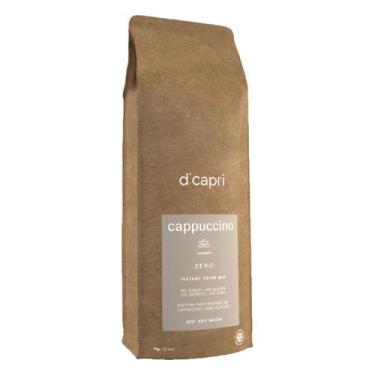 Imagem de Cappuccino Em Pó Zero Açúcar Cremoso 1 Kg Sem Glúten Di Capri