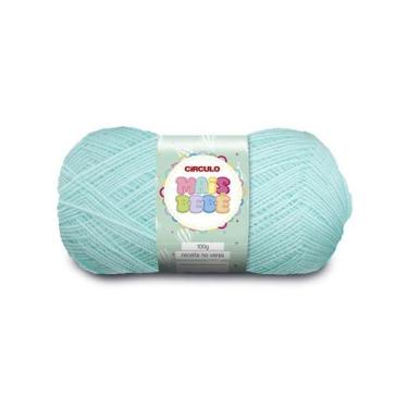 Imagem de Fio de lã Círculo Mais Bebê - 100% Acrílico Novelo 100 g, 0550 - VERDE