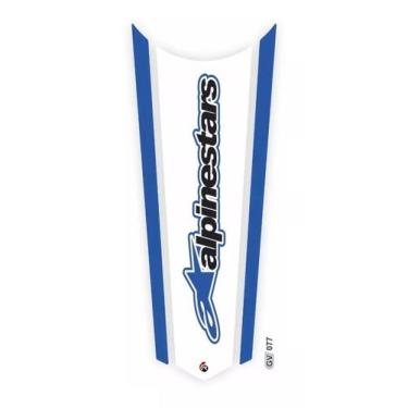 Imagem de Adesivo Faixa  Gravata  Tanque Resinado Cg Apinestars 077 - Resitank