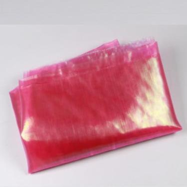 Imagem de YJIUYUANQ Pano de lula de cristal DIY, fabria de pele de camarão faça você mesmo, materiais de pesca com mosca, materiais de amarração de mosca, cristal piscante, holográfico, lula, gabarito, faça