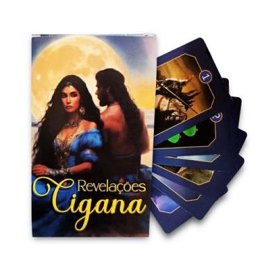 Imagem de Baralho Tarô Revelações da Cigana 36 cartas Com Manual - Flash
