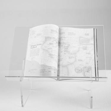 Imagem de Púlpito de acrílico transparente, pódio em pé