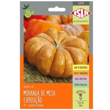 Imagem de Sementes de Abobora Moranga de Mesa Exposição Super ISLA