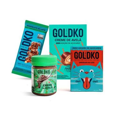 Imagem de Kit de Chocolate ao Leite com Avelã - GoldKo