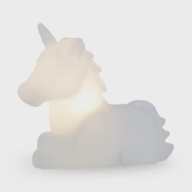 Imagem de Luminária Abajur de Led Unicórnio Bivolt