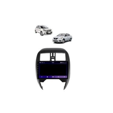 Imagem de Kit Multimidia March 1.0 1.6 S e sv / Versa 1.0 15 / 22 Carplay AndroidAuto 9 Pol - Roadstar 908BR