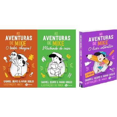 Imagem de Kit 3 livros As aventuras de Mike gabriel dearo