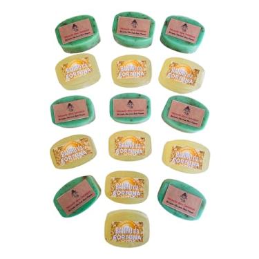 Imagem de Kit 8 Mini Sabonetes Abre Caminhos e 8 Mini Banho da Fortuna, 50g Cada