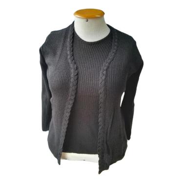 Imagem de Tween-set Feminino 2 Peças Plus Size Tricot Premium Lindo-Feminino