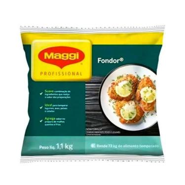 Imagem de Tempero Para Frango Peixe Fondor Profissional Maggi 1,1kg