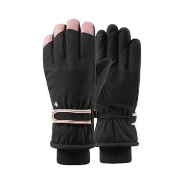 Imagem de Luvas de Inverno Impermeáveis com Tela de Toque - Unissex para Esqui, 