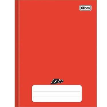 Imagem de Caderno 1/4 Brochura 96 Folhas D+ Vermelho TILIBRA, Vermelho