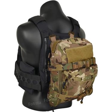 Imagem de Mini Mochila De Hidratação Tática Molle, Colete Tático Mochila Pequena Mochila De água Para Bexiga De Hidratação 2l Airsoft Militar Ao Ar Livre Jogo De Guerra Caminhadas Cor, A