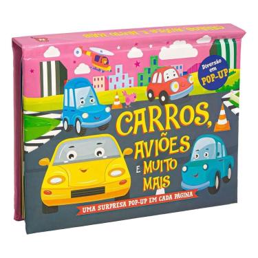 Imagem de Carros, Aviões e Muito Mais: Uma Surpresa Pop-up Em Cada Página