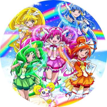 Imagem de Painel Redondo 3D Sublimado Efeito Glitter Force Frd-3287