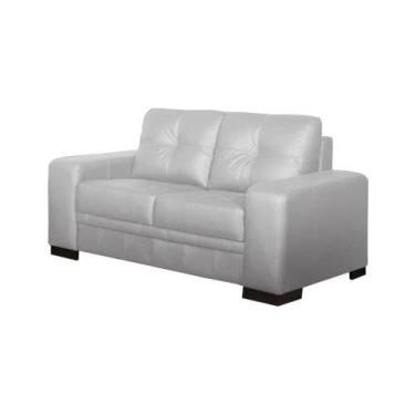 Imagem de Sofá 02 Lugares 1,70 m Couro Milano Branco - Arte Sala, Branco, 40 Kg