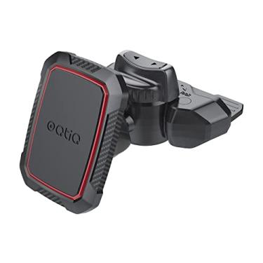 Imagem de Suporte magnético para CD de carro para CD Player, OQTIQ, suporte de telefone para carro com 6 ímãs fortes integrados, compatível com iPhone 12 Samsung Galaxy LG e mais