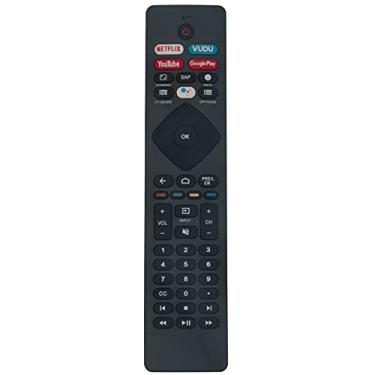 Imagem de Beyution NH800UP RF402A-V14 Controle remoto de voz adequado para Philips Smart TV 50PFL5704/F7 55PFL5604/F7 65PFL5504/F7 55PFL5704/F7 65PFL5704/F7 65PFL5604/F7A 43PFL566604/F7A 43PFL5666604/F7A 04/F7
