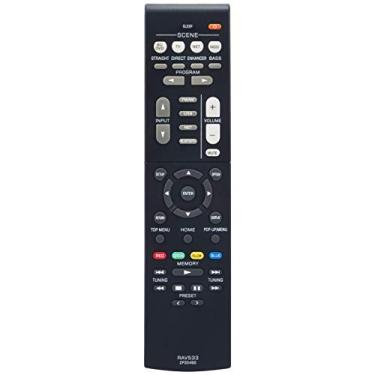 Imagem de Controle remoto de substituição RAV533 ZP35490 para Yamaha AV Receiver RX-V479 RX-V579 RX-V579 HTR-4068 TSR-5790 TSR-5790BL HTR-3068 RX-V479BL RX-V579BL YHT-5920BL UBL YHT- 5920 RX-V481 RX-V481D