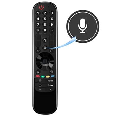 Imagem de PERFASCIN ANMR21GA AN-MR21GA Controle remoto mágico de substituição com ajuste de voz para LG OLED C1 A1 B1 G1 Z1 R1 série Nano Nano Nanocell, série QNED 90 91 95 97 99