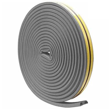 Imagem de Excluidor de rascunho para a parte inferior da porta, excluidor de rascunho autoadesivo tira de vedação de porta e janela, janela de vidro, tira de borracha anticolisão, rolha de espuma