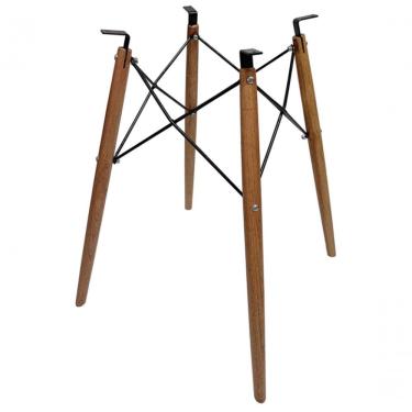 Imagem de Pe Palito Base Eiffel C. Eames Para Mesa Tampo De Até 110cm