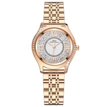 Imagem de Relógio Feminino Ibso 8883 à Prova D'água Ouro