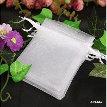 Imagem de Saquinho Tule 9x12 pacote com 50 Unidades - OKABOX
