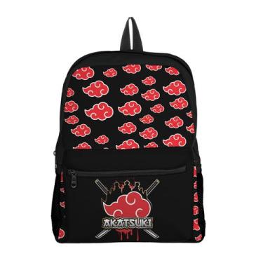Imagem de Mochila com Bolso Infantil Avulsa Naruto Menina e Menino  - Use Thuco,