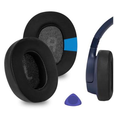 Imagem de Geekria Almofadas de substituição Sport com gel refrescante, compatíveis com fones de ouvido sem fio Tune 700BT/ 710BT/ 720BT/ 750BTNC/ 760NC/ 770NC, peças de reposição (preto)