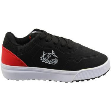 Imagem de Tênis Casual Infantil Red Nose Martini Escolar Menino, Preto, 35