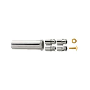 Imagem de Prolongador P/ Registro Abs Cromado Deca 40mm - Blukit - BLUKIT METAL