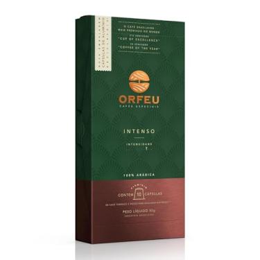 Imagem de ORFEU Cápsulas De Café Intenso Orfeu Compatível Com Nespresso Contém 10 Cápsulas