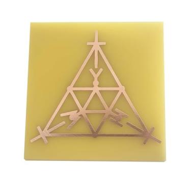 Imagem de Gráfico Radiestesia Radiônica Cobre 7x7 Cm - Scap