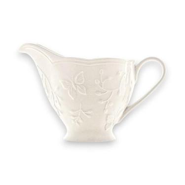 Imagem de Molheira Cremeira Leiteira Porcelana Butterfly Flower Lyor