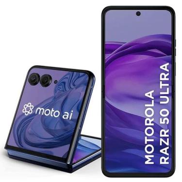 Imagem de Smartphone motorola razr 50 ltra xt2451 3 nfc nano esim de 512gb 12gb 