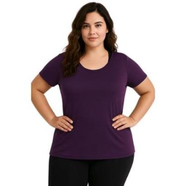 Imagem de Camiseta Fitness Plus Size Feminino Selene-Feminino